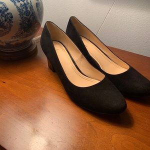 Cole Haan black suede shoes